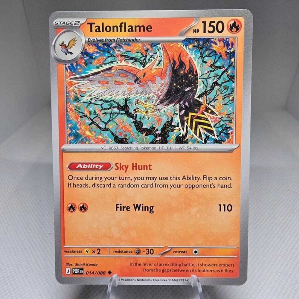 Talonflame 41 pokemon shinji kanda